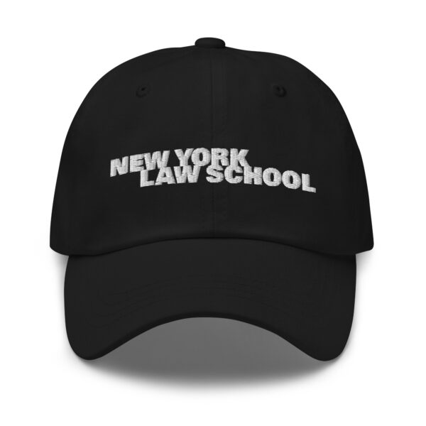 Black Classic dad hat with NYLS logo