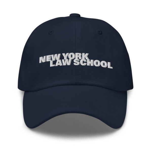Navy Classic dad hat with NYLS logo