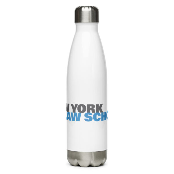 NYLS stainless-steel-water-bottle-white