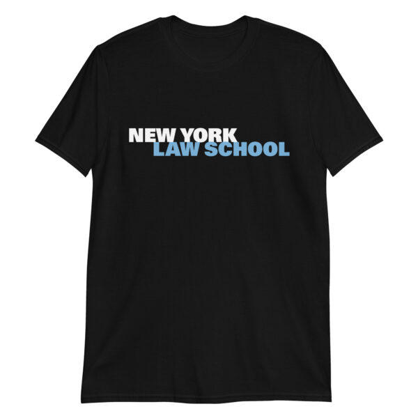 Black Short-Sleeve T-Shirt With NYLS Logo