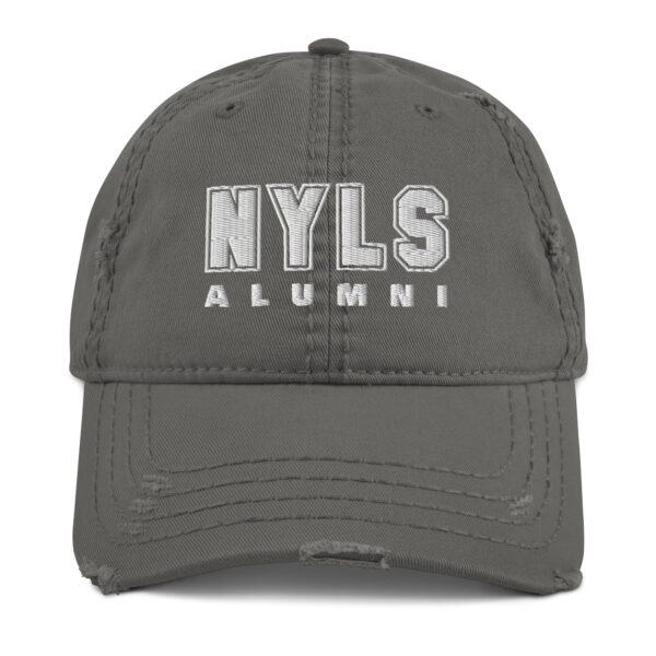 NYLS alumni gray cap