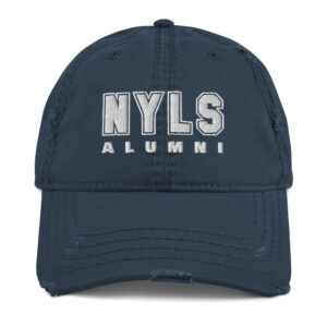 NYLS Alumni blue cap