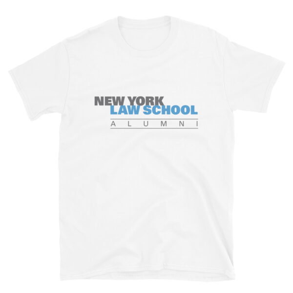 New York Law School Alumni white tshirt