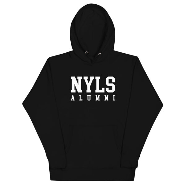 NYLS Alumni black hoodie