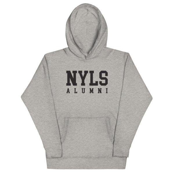 NYLS Alumni gray hoodie
