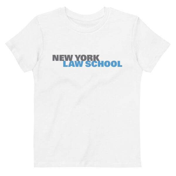 New York Law School Kids white t-shirt