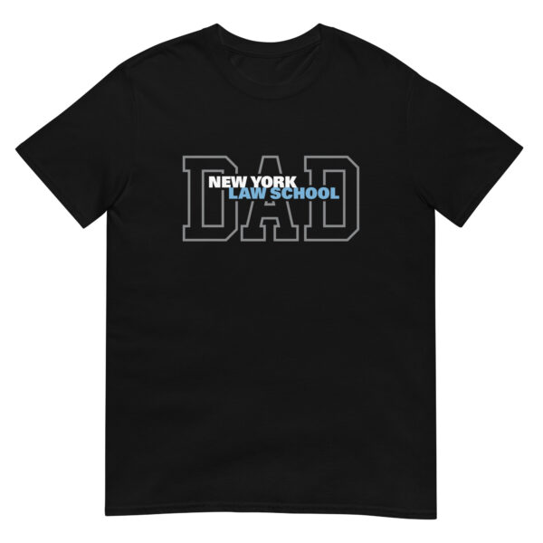 New York Law School dad t-shirt - black