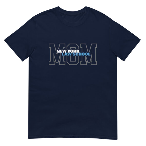 New York Law School mom t-shirt - navy