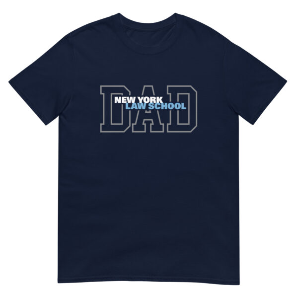 New York Law School dad t-shirt - navy
