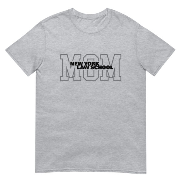 New York Law School mom t-shirt - grey