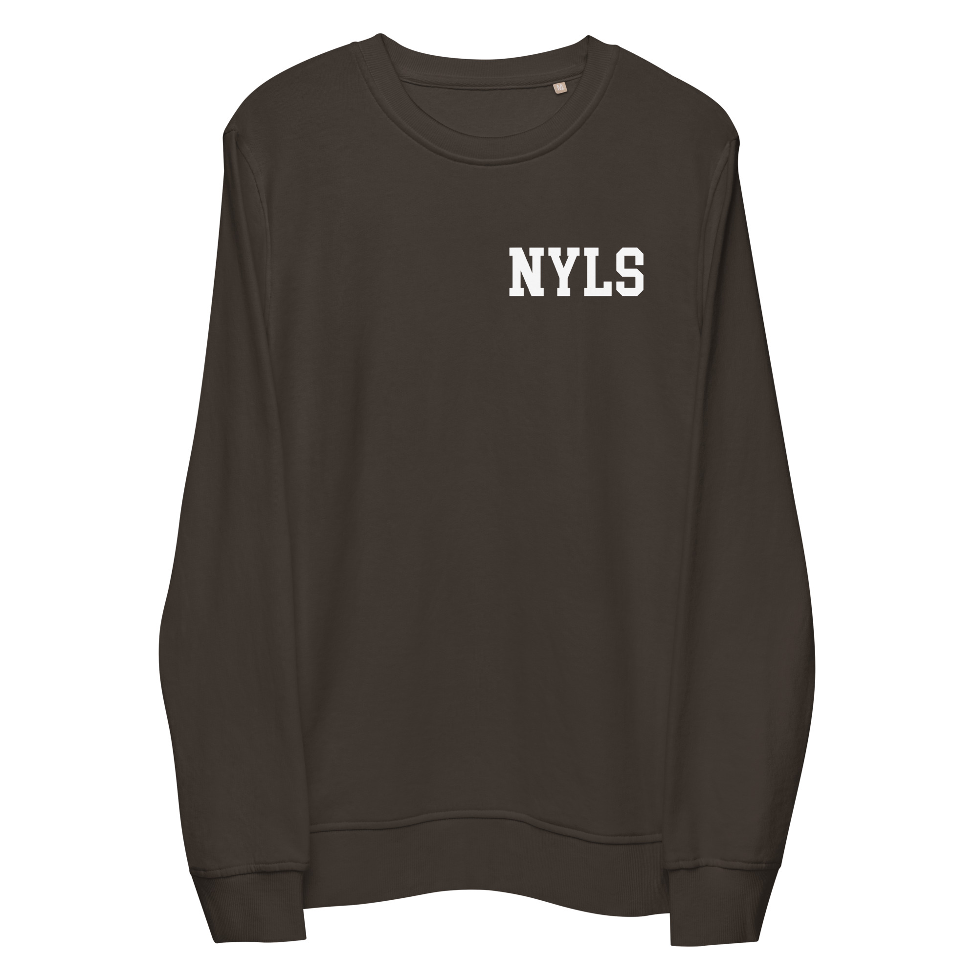 Unisex Organic Sweatshirt (NYLS Seal on Back) - NYLS Brand Shop
