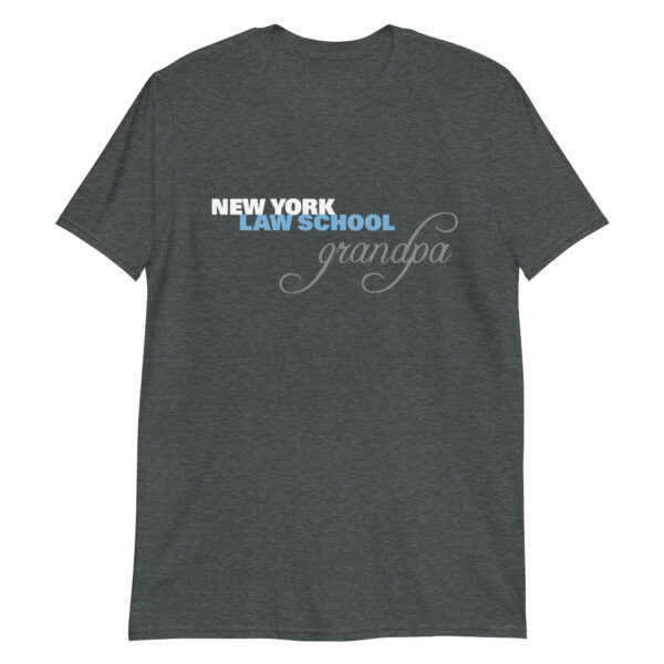 New York Law School grandpa gray tshirt