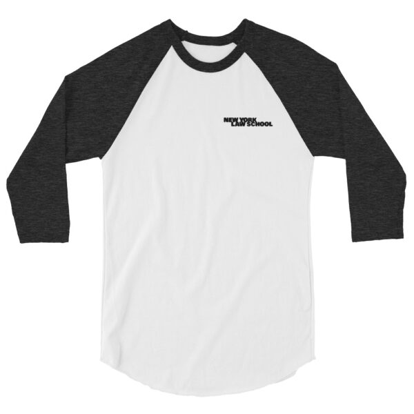 unisex-34-sleeve-raglan-shirt-white-heather-charcoal-NYLS