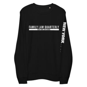 unisex-organic-sweatshirt-black-front-Family Law