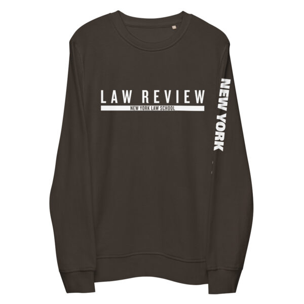 Law Review-organic-sweatshirt - charcoal