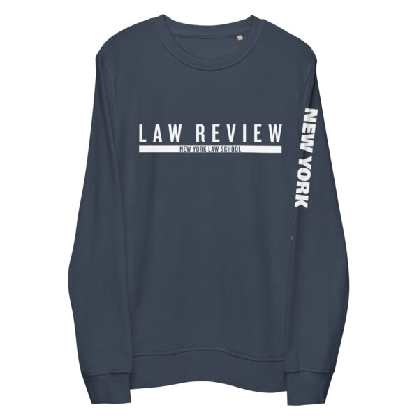 Law Review-organic-sweatshirt- navy