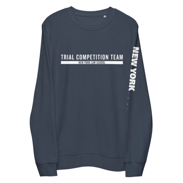 unisex-organic-sweatshirt-french-navy-Trial Competition Team