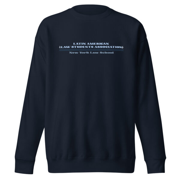 unisex-premium-sweatshirt-navy-blazer-front- LALSA