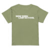 New York Law School womens-high-waisted-tee-artichoke-front