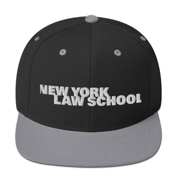 New York Law School classic-snapback-black-silver
