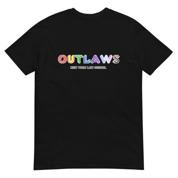 New York Law School Outlaws unisex-basic-softstyle-t-shirt-black
