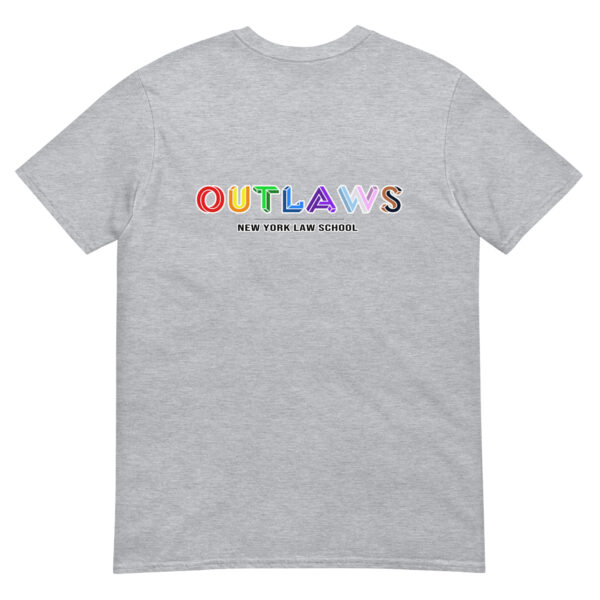 New York Law School Outlaws unisex-basic-softstyle-t-shirt-sport-grey