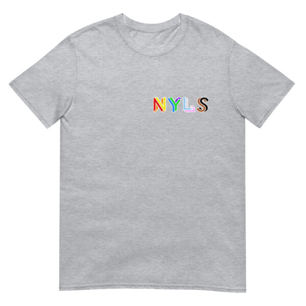 NYLS Outlaws unisex-basic-softstyle-t-shirt-sport-grey-front