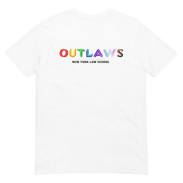 New York Law School Outlaws unisex-basic-softstyle-t-shirt-white