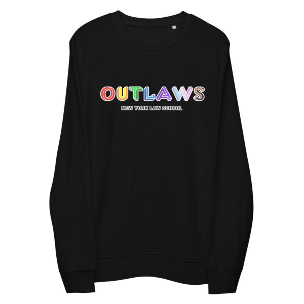 New York Law School unisex-organic-sweatshirt-black