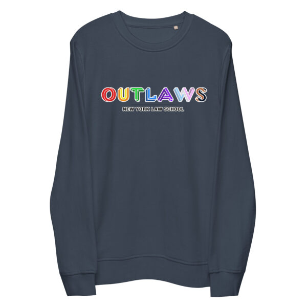 New York Law School unisex-organic-sweatshirt-french-navy