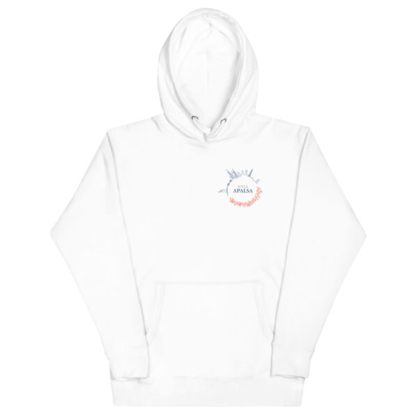 APALSA unisex-premium-hoodie-white-front