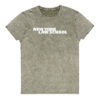 NYLS unisex-denim-t-shirt-black-front