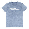 NYLS unisex-denim-t-shirt-denim-blue-front