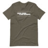 NYLS grandma unisex-staple-t-shirt-army-front