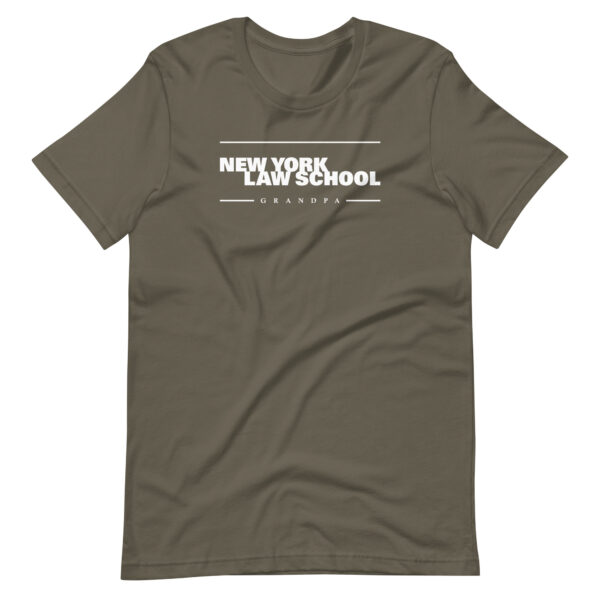 NYLS grandpa unisex-staple-t-shirt-army-front