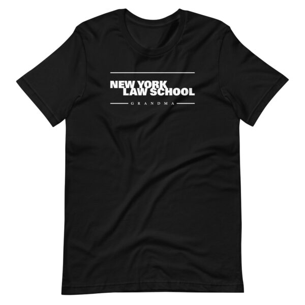 NYLS grandma unisex-staple-t-shirt-black-front