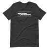 NYLS grandma unisex-staple-t-shirt-dark-grey-heather-front