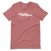 NYLS grandma unisex-staple-t-shirt-mauve-front