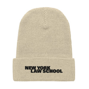 NYLS waffle-beanie-birch-front