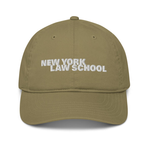 New York Law School organic-baseball-cap-jungle-front