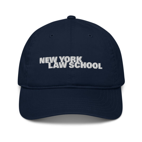 New York Law School organic-baseball-cap-pacific-front