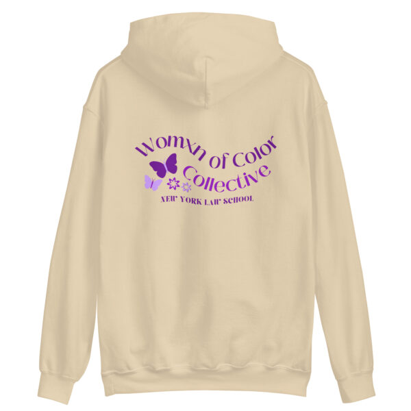 New York Law School WOCC unisex-heavy-blend-hoodie-sand-back