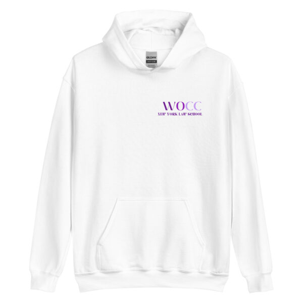 New York Law School WOCC unisex-heavy-blend-hoodie-white-front