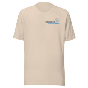 New York Law School unisex-staple-t-shirt-cream-front