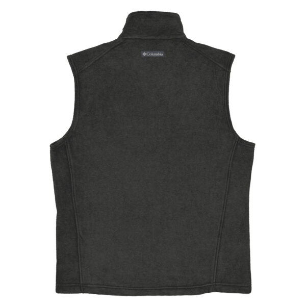 NYLS mens-columbia-fleece-vest-charcoal-heather