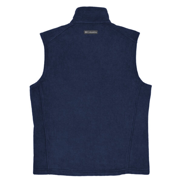 NYLS mens-columbia-fleece-vest-collegiate-navy