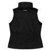 NYLS womens-columbia-fleece-vest-charcoal-black