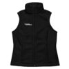 NYLS womens-columbia-fleece-vest-charcoal-black