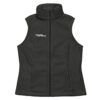 NYLS womens-columbia-fleece-vest-charcoal-heather