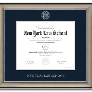 New York Law School Diploma Frame